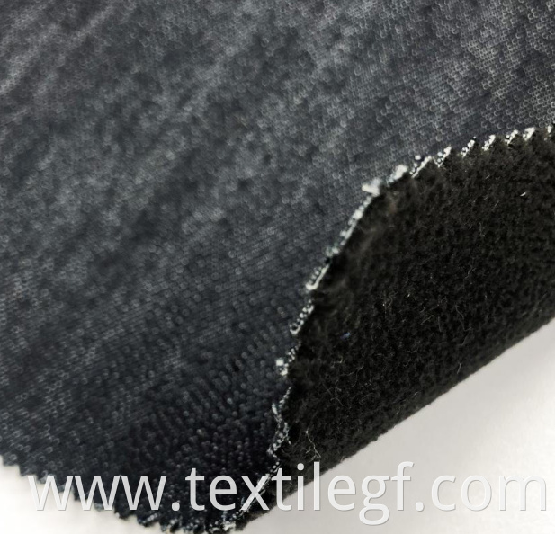 Deep Navy Denim Bonded Fabric (2)